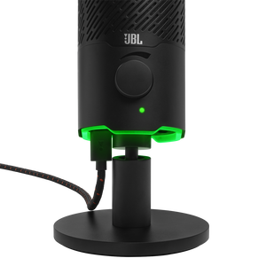 JBL Quantum Stream - Black - Dual pattern premium USB microphone for streaming, recording and gaming - Detailshot 4